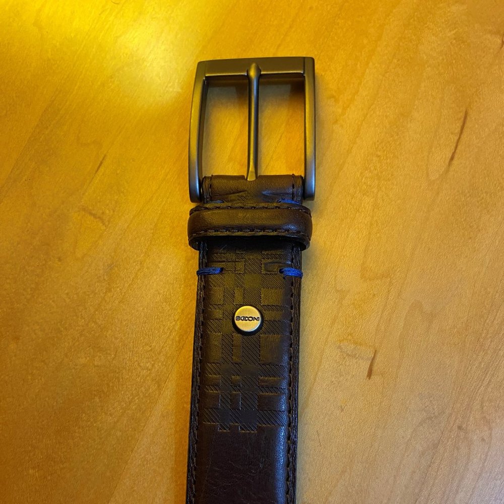 COLLINS Calf Leather Belt
